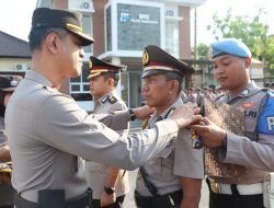 Kapolres Satria Pimpin Sertijab, Sejumlah Pejabat Polres Pamekasan Dirotasi