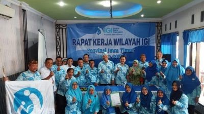 Rakerwil IGI Jawa Timur di Kediri, Sepakati dan Putuskan Apel HGN 2023 di Kabupaten Jombang