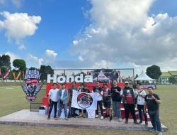 Disambut Antusias, Ribuan Bikers Honda Bersatu di HBD Regional 3 Pulau