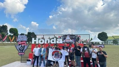 Disambut Antusias, Ribuan Bikers Honda Bersatu di HBD Regional 3 Pulau