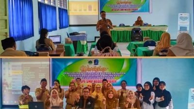 SMPN 1 Pujer Bondowoso Gelar Workshop Penyusunan Perangkat Pembelajaran Terintegrasi Literasi-Numerasi
