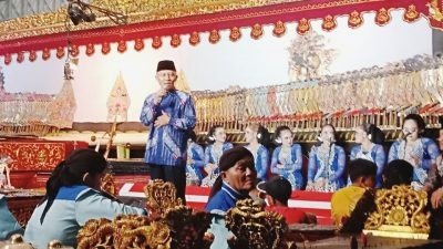 Peresmian Lapangan Baru Milik Desa di Banjarnegara, Anggota DPRD Jawa Tengah Amin Makhsun Ajak Masyarakat Cintai Seni Budaya Tradisional