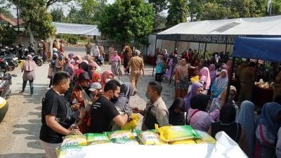 Peringatan Hari Pangan Sedunia Tahun 2023, Ibu-Ibu Rumah Tangga di Banjarnegara Buru Beras Medium