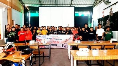 Semarak Motor GPMandalika, Astra Motor Kaltim 2 Ajak Komunitas Motor Nobar