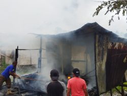 Kios Milik Warga di Pulau Taliabu Terbakar