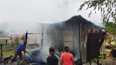 Kios Milik Warga di Pulau Taliabu Terbakar