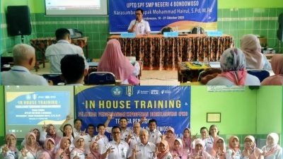 Guru SMPN 4 Bondowoso Rancang Pembelajaran dengan Integrasi Literasi Numerasi
