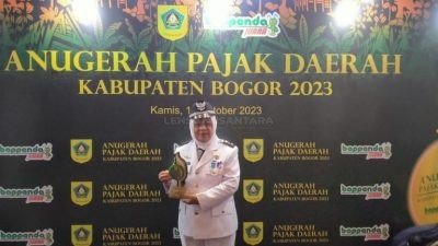 Target PAD Capai 89 Persen, Pemkab Bogor Gelar Anugerah Pajak