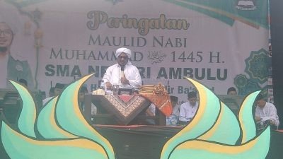 Dies Natalis ke-44 SMA Negeri Ambulu Jember Peringati Maulid Nabi Muhammad SAW