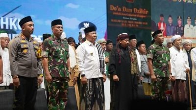 HUT TNI ke-78, Dandim 0824 Jember Adakan Tabligh Akbar Dihadiri KH Junaedi Al Baghdadi