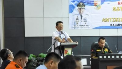 Pemkab Tubaba Menggelar Rakor Satgas Karhutla