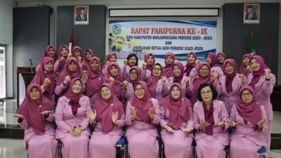 Istri Sekda Banjarnegara, Kembali Pimpin GOW Masa Bakti 2023-2026