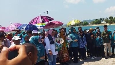 Peserta Kontingen HKG PKK-51 dari 9 Kabupaten dan Kota se-Provinsi Maluku Utara Telah Tiba di Taliabu