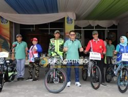 Senam Massal Bersama Pj Bupati Heru Suseno, Peringatan Hari Jadi Tulungagung ke-818 dan HUT Korpri ke-52