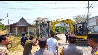 Kapolres Ngawi Beri Apresiasi, 82 Tugu Perguruan Silat Dibongkar Sukarela