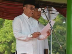 PJ Bupati Bondowoso Hadiri Upacara Hari Santri Nasional, Ini Pesan Pentingnya