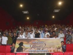 Bupati Bondowoso Nonton Bareng Aku Rindu di Bioskop NSC