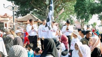 Lepas JJS Hari Jadi Pamekasan ke 493, Pj Bupati Ajak Masyarakat Jauhi Rokok Ilegal