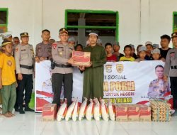 Rakorbin SDM Polri Tahun 2023, Polres Pulau Taliabu Gelar Bakti Sosial, Bakti Kesehatan dan Tanam 100 Pohon Mangrove