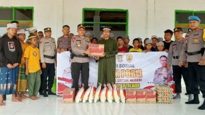 Rakorbin SDM Polri Tahun 2023, Polres Pulau Taliabu Gelar Bakti Sosial, Bakti Kesehatan dan Tanam 100 Pohon Mangrove