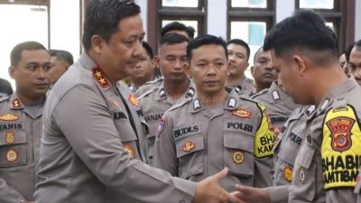 Kunker ke Polres Aceh Tamiang, Kapolda Aceh Minta Personel Jaga Netralitas Saat Pemilu dan Tekan Angka Kecelakaan