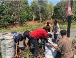 Wujud Pengabdian, Mahasiswa KKP Unismuh Angkatan 27 Gelar Baksos