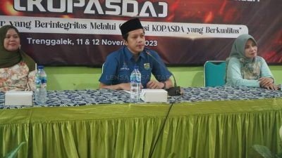 Berikan Pembekalan Kepada Kopasda, Wakil Bupati Trenggalek Menekankan Pentingnya Perilaku Baik