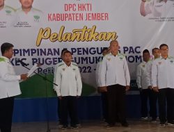 Ketua PAC HKTI Tiga Kecamatan di Jember Dilantik
