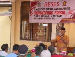 Muhammad Faisal Gelar Reses Masa Sidang III Tahun 2023 di Desa Penyasawan