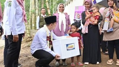 Hadiri Kegiatan Makaryo Mening Deh, Bupati Trenggalek Melihat Langsung Intervensi Dapur Cinta Atasi Sunting