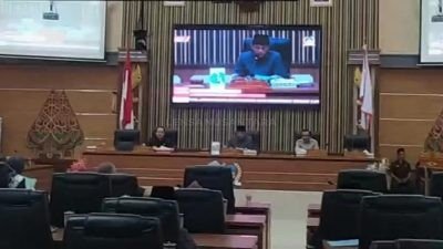 DPRD Pangandaran Gelar Rapat Paripurna Mengenai Rancangan Perda