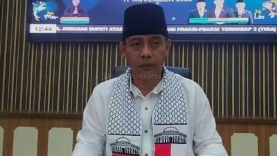 Ketua DPRD Kabupaten Pangandaran Hadiri Aksi Solidaritas dan Doa Bersama untuk Palestina