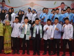 Bupati Dolly Hadiri Pelantikan DPD BKPRMI Tapsel Masa Khidmat 2023-2027