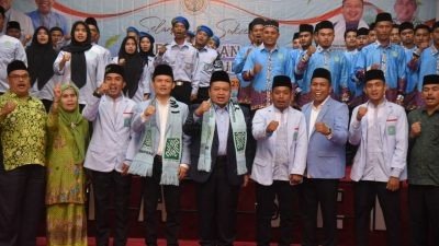 Bupati Dolly Hadiri Pelantikan DPD BKPRMI Tapsel Masa Khidmat 2023-2027
