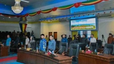 Jawaban Pj Sekda Kampar Terhadap Pandangan Umum Fraksi Penyampaian Ranperda Perubahan 2023