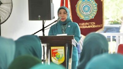 Hanita Farial Firsada Lantik Tiga Ketua TP PKK Tingkat Kecamatan di Tubaba