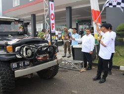 Bupati Tapsel Lepas 27 Peserta Off Road Jelajah Alam Siala Sampagul Extreme Adventure 2023