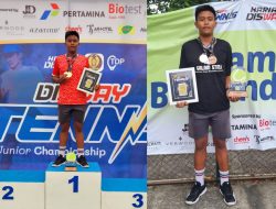 Kado Istimewa Hari Guru, Siswa SMPN 1 Curahdami Bondowoso Juara Kejurnas Disway Tennis Junior Championship 2023