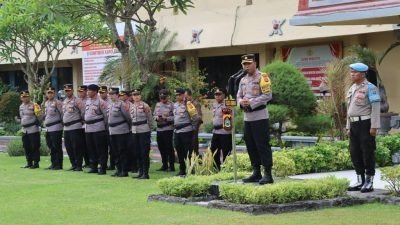 Operasi Mantap Brata Agung Tahap Kampanye 2023-2024, Polresta Denpasar Gelar Kesiapan