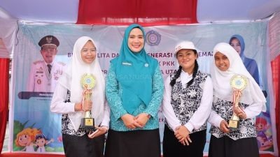 Pemkab Tapsel Ikuti Perlombaan Bulan Balita Sehat dan Bina Generasi Muda di TP PKK Sumut