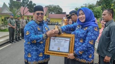 Plh Sekda Padangsidimpuan Sampaikan Sambutan Dewan Korpri Nasional