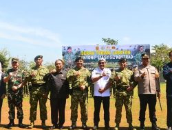 PJ Bupati Bondowoso Hadiri Sertijab Komandan Batalyon Infanteri 514/SY/9/2/Kostrad
