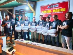 Relawan Ganjarist Bondowoso Distribusikan Ribuan APK Ganjar-Mahfud
