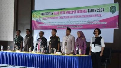 Kejari Padangsidimpuan Laksanakan Sosialisasi Pencegahan Tindak Pidana Korupsi Dana Desa