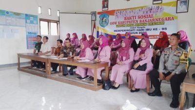 Peringati Hari Ibu, GOW Kabupaten Banjarnegara Gelar Bhakti Sosial ke 3 Desa