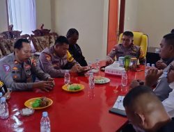 Polres Gandeng Pemkab Taliabu Gelar Rapat Koordinasi Kunjungan Kerja Wakapolda Maluku Utara