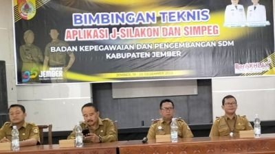 BKPSDM Jember Gelar Bimtek Aplikasi J-Silakon dan Simpeg Tingkatkan Layanan Kepegawaian