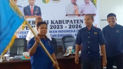 Terpilih Aklamasi, Desriandi Chandra Jadi Ketua PWI Kuansing Periode 2023-2026