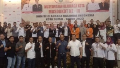 Sambut Baik Harapan Wali Kota, Ketua KONI Dumai Terpilih Bawa Kesetaraan bagi Seluruh Cabang Olahraga