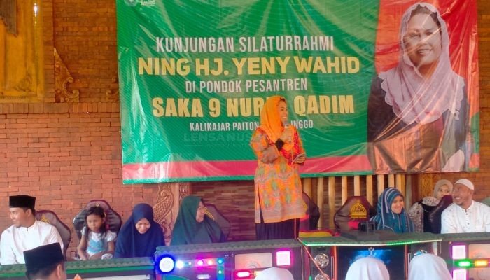 Silaturahmi ke Probolinggo, Yenny Wahid Sebut Suara Santri Juga jadi Penentu Kemenagan Bagi Calon Presiden di 2024